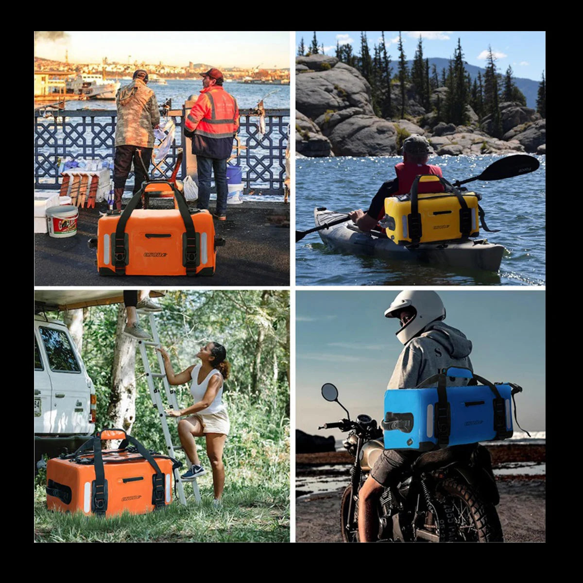 50L Waterproof Travel Duffel Dry Bag – Outdoor Camping & Boating Gear Sack