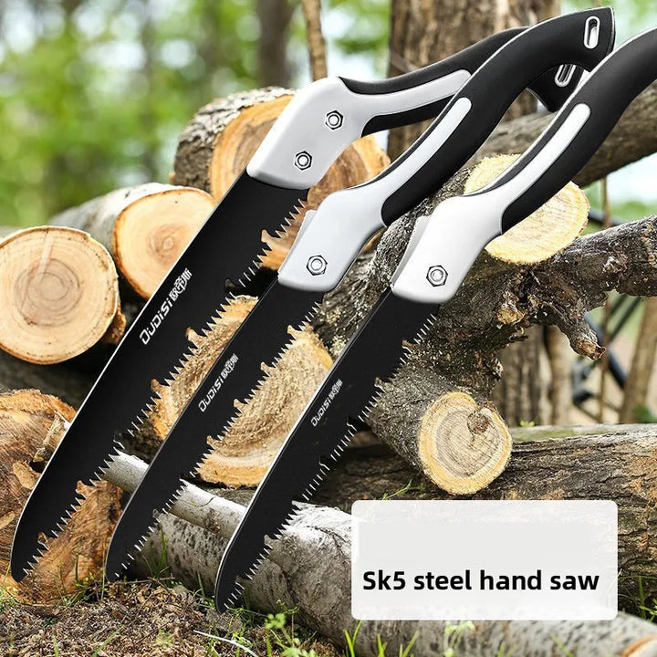 OUDISI 180mm Folding Saw – High Carbon Steel, Fine-Tooth Outdoor Cutting Tool | BasicSurvivalGear.com