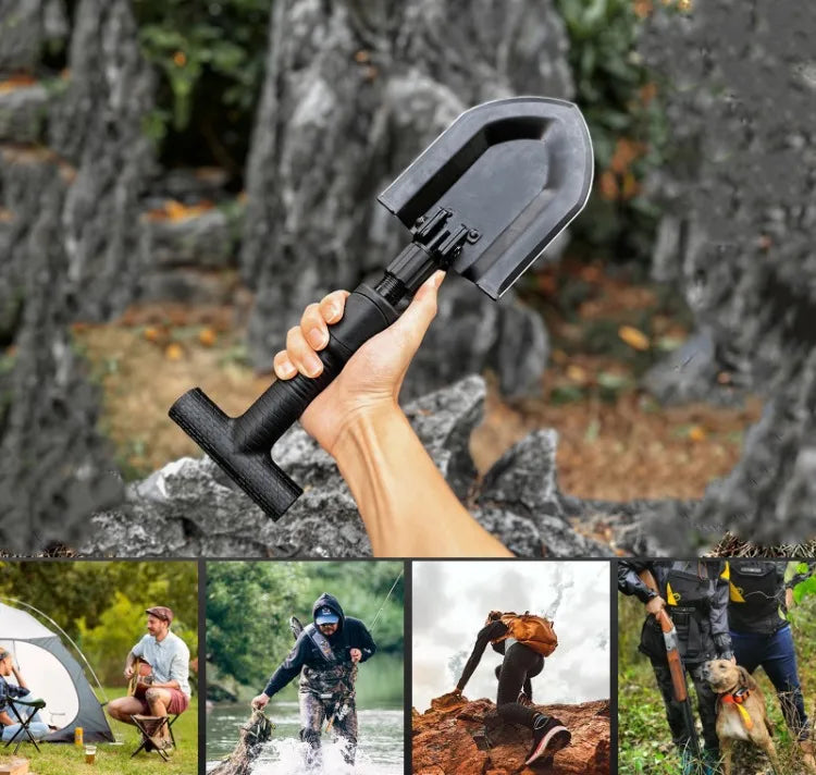 Multifunctional Folding Telescopic Entrenching Shovel