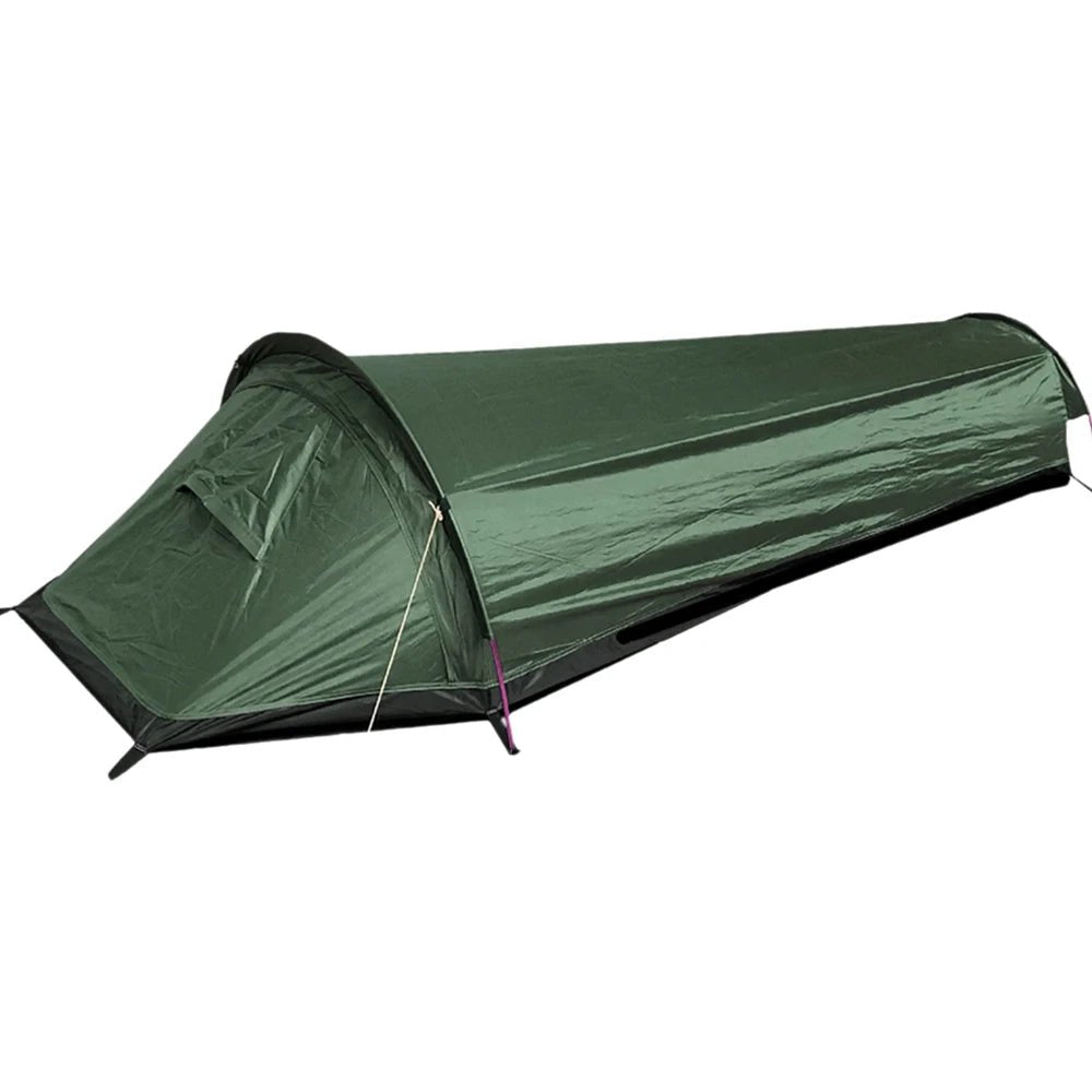 Backpacking Tent Outdoor Hiking Camping Sleeping Bag Tent Waterproof Lightweight Single Person Tent - BSG