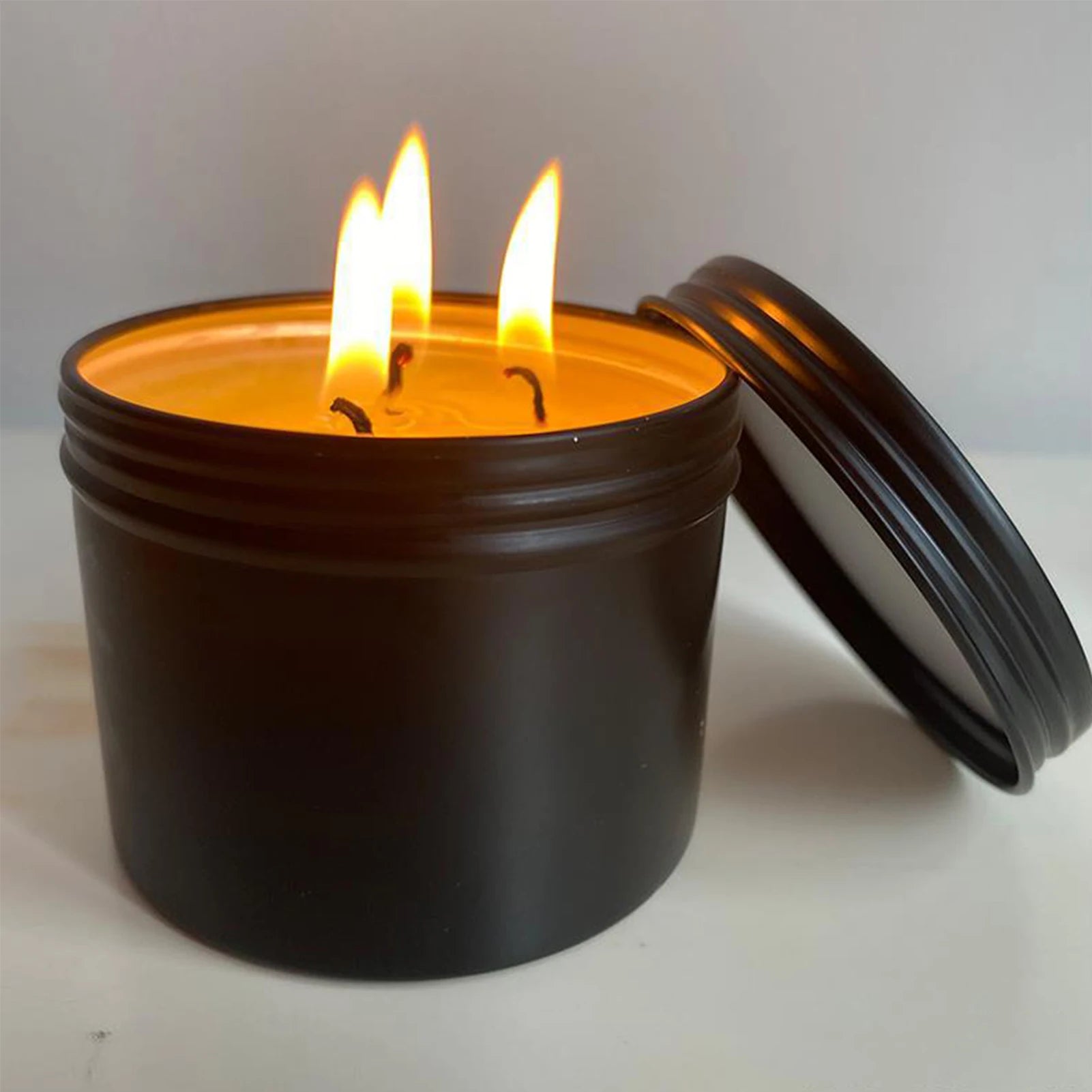 Emergency Survival Candle – 36-Hour Smokeless Portable Tin Candle (Model CLH@8) | BasicSurvivalGear.com