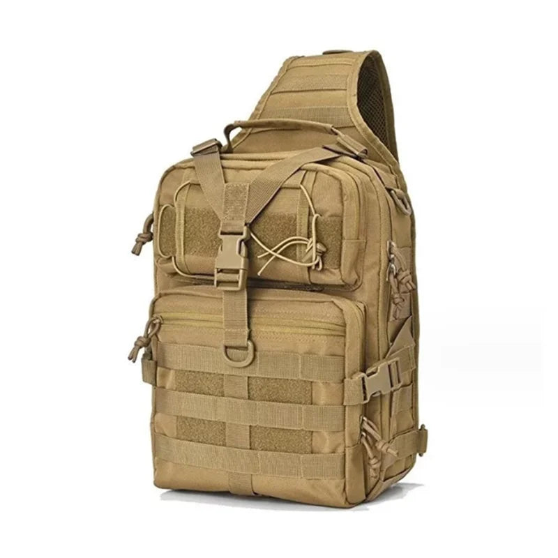 Men’s Tactical Sling Backpack – Waterproof Outdoor Assault Pack