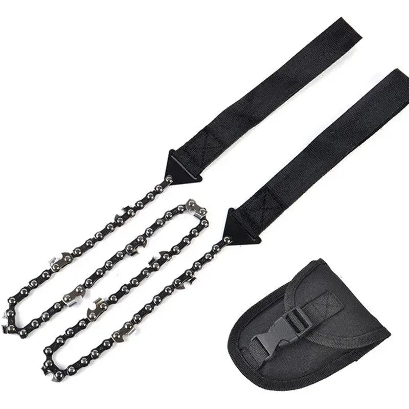 Sierra de alambre portátil de 11 dientes: motosierra de supervivencia para acampar, hacer senderismo y usar como kit de emergencia | BasicSurvivalGear.com