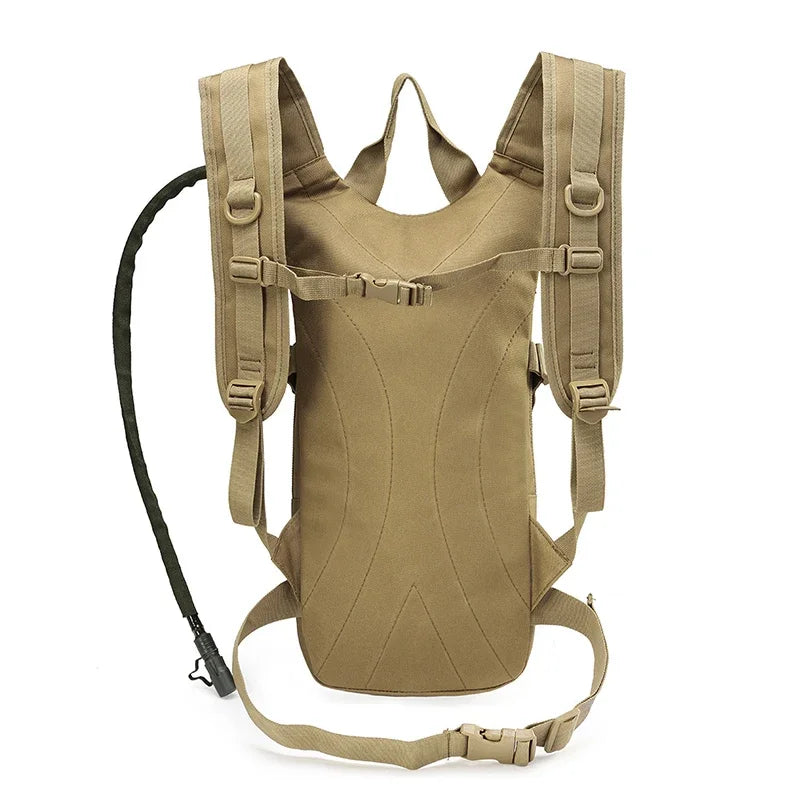 Lightweight Tactical Hydration Backpack – Nylon Survival Daypack (20–35L)