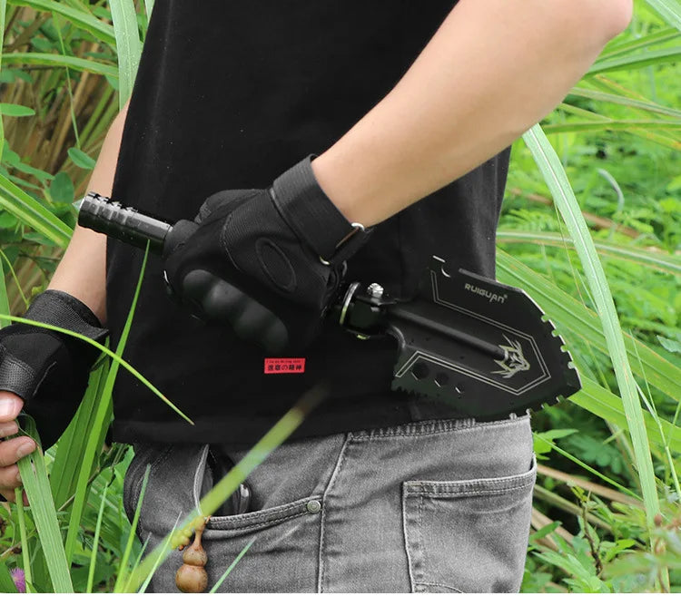 Folding Multi-Function Survival Engineering Shovel