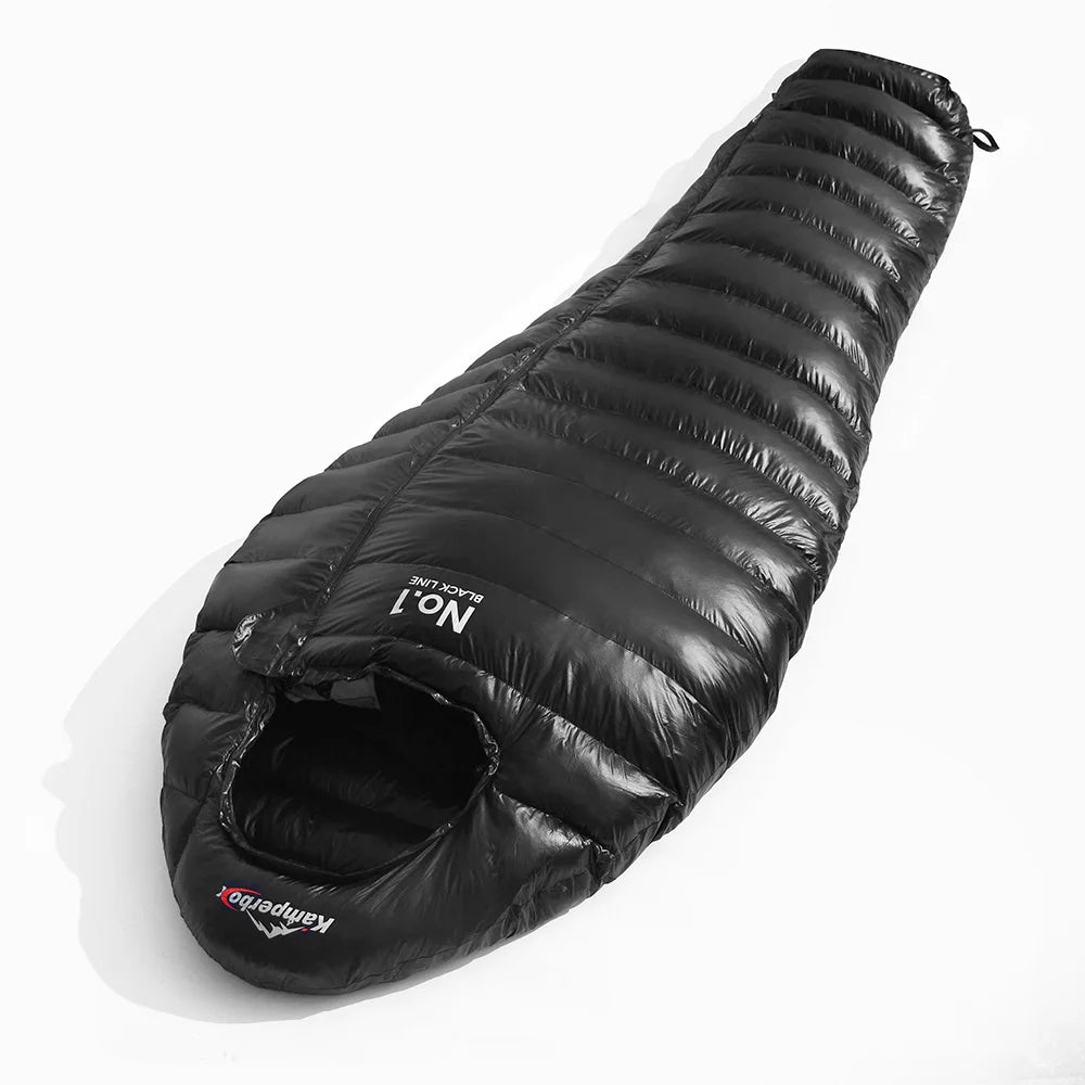 Winter Sleeping Bags For Adults Cold Weather 0~-22 Degree Down Sleeping Bag for Outdoor Champing Hiking Mummy Bag