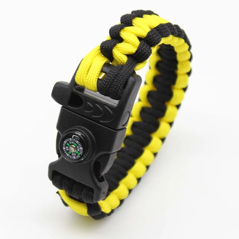 Paracord Bracelet - Multi-Functional Braided Bracelet, 7-Strand Paracord Outdoor Survival Emergency Wrist Cord/Bracelet