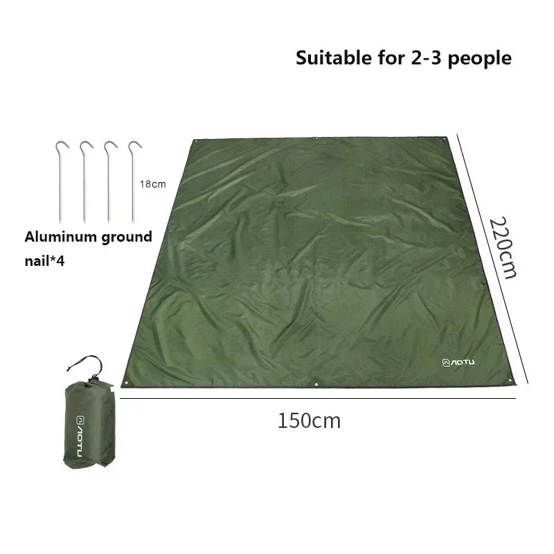 Waterproof Tent Tarp & Sun Shade Shelter – Camping & Outdoor Cover