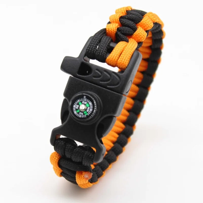 Paracord Bracelet - Multi-Functional Braided Bracelet, 7-Strand Paracord Outdoor Survival Emergency Wrist Cord/Bracelet