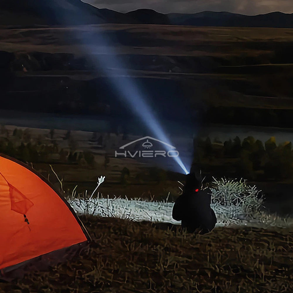 Rechargeable Vehicle Emergency Flashlight with Safety Hammer & Power Bank – Waterproof LED Survival Light