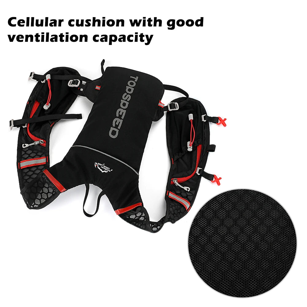 Hydration Pack Backpack with 2L Water Bladder Super Lightweight Breathable Hydration Vest For Outdoors Running Cycling Climbing