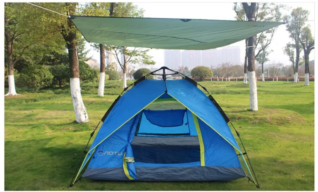 Waterproof Tent Tarp & Sun Shade Shelter – Camping & Outdoor Cover