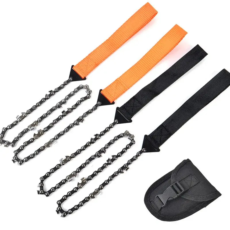 Sierra de alambre portátil de 11 dientes: motosierra de supervivencia para acampar, hacer senderismo y usar como kit de emergencia | BasicSurvivalGear.com