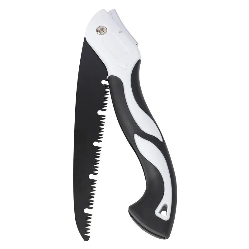OUDISI 180mm Folding Saw – High Carbon Steel, Fine-Tooth Outdoor Cutting Tool | BasicSurvivalGear.com