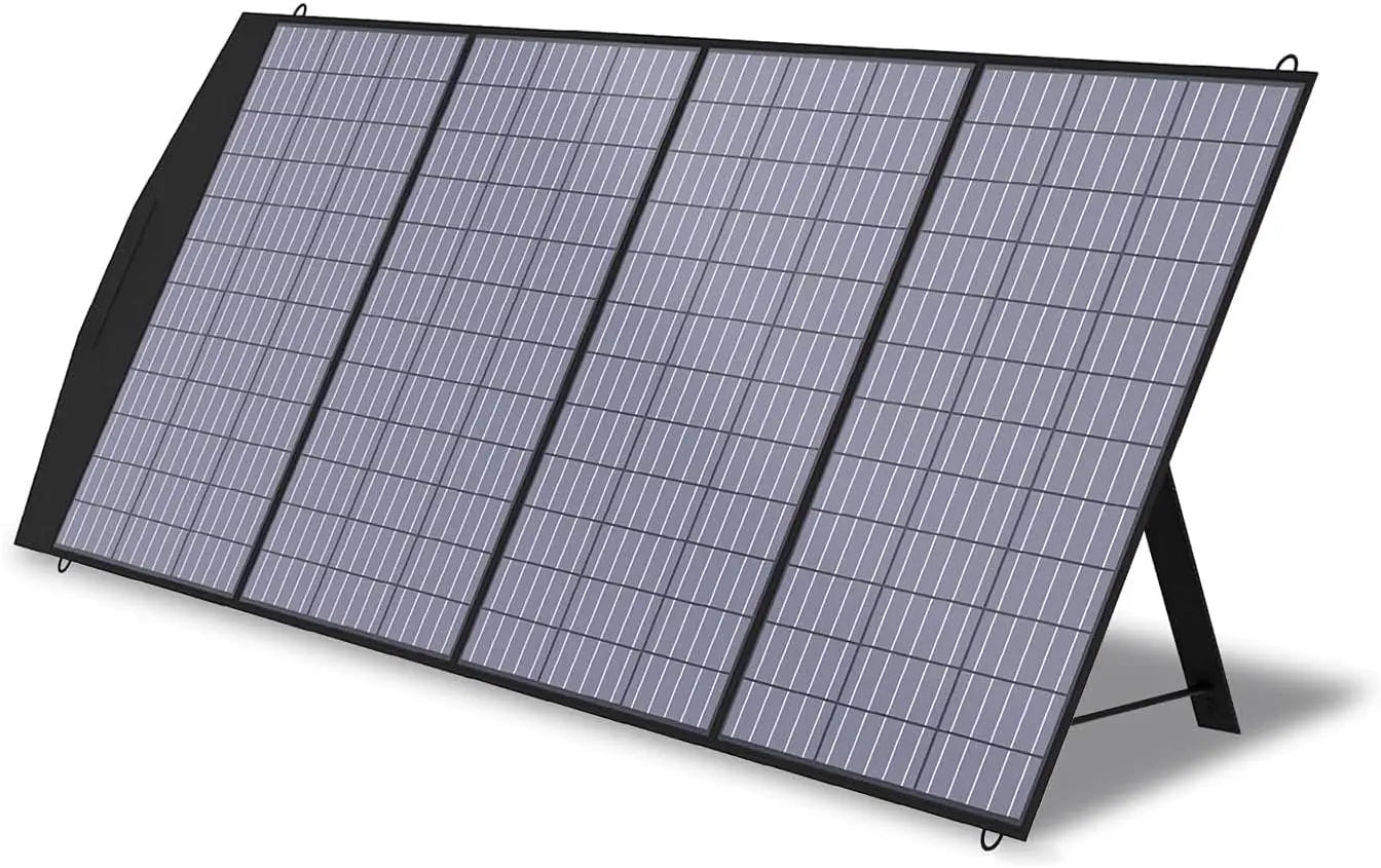 Generador solar ALLPOWERS R600 con panel solar (opcional), estación de energía portátil LiFePO4 de 600 W y 299 Wh con cargador solar para campamento
