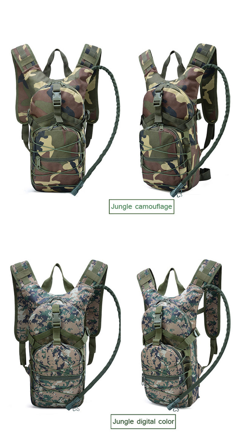 Lightweight Tactical Hydration Backpack – Nylon Survival Daypack (20–35L)