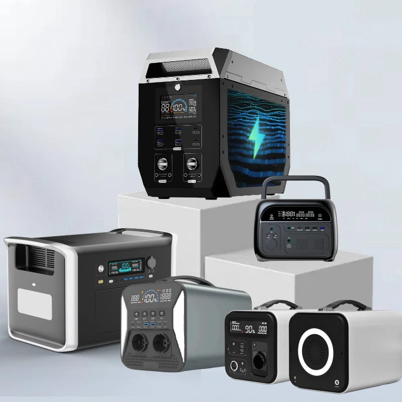 LiFePO4 Portable Power Station – 200W to 2600W Outdoor Emergency Generator