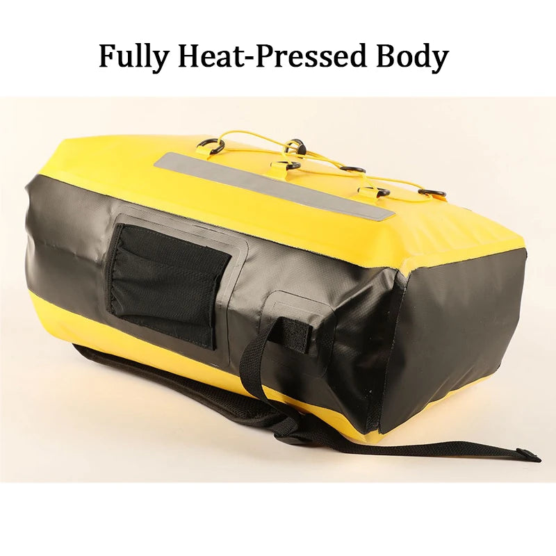 30L Waterproof Dual-Compartment Backpack – Heavy-Duty PVC Outdoor Survival Pack | BasicSurvivalGear.com