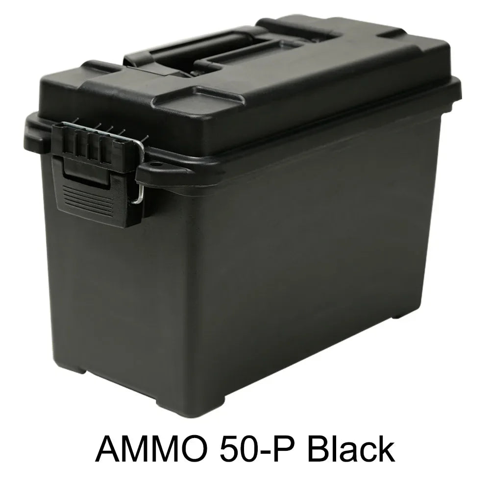 Heavy-Duty Ammo Storage Crate – Polypropylene Survival Gear Box (Model AMMO Series) | BasicSurvivalGear.com