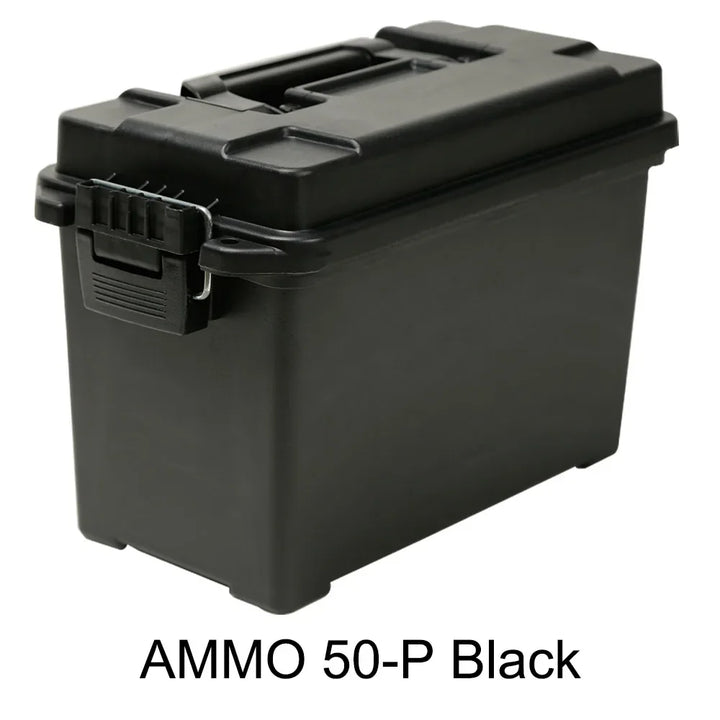 Heavy-Duty Ammo Storage Crate – Polypropylene Survival Gear Box (Model AMMO Series) | BasicSurvivalGear.com