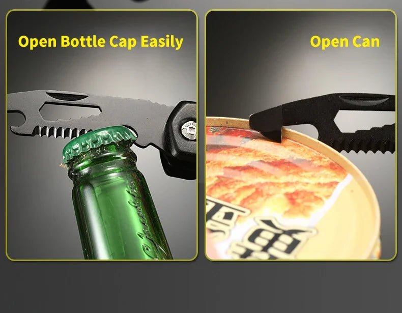 New Multifunctional Wrench Hammer Knife Pliers Outdoor Camping Survival Tool Labor Saving Tool Stainless Steel Multi - tool Knife - BSG