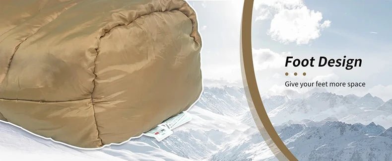 Naturehike Mummy Sleeping Bags MJ300/MJ600 Cotton Camping Adults Sleeping Bag Ultra Winter Warm Mummy Sleeping Bag Indoor - BSG