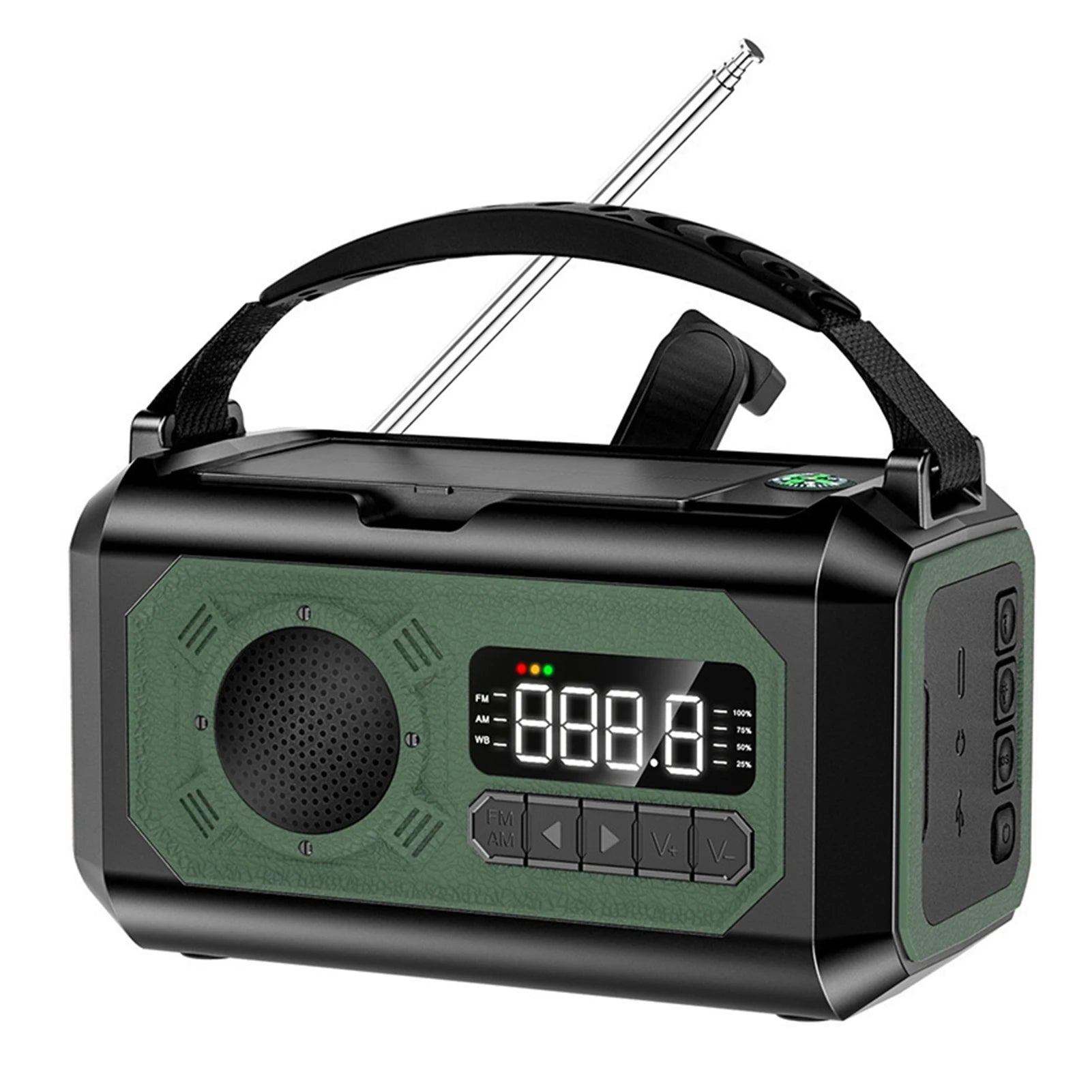 Portable AM/FM Emergency Radio – Battery-Powered Compact Radio for Home, Travel & Preparedness