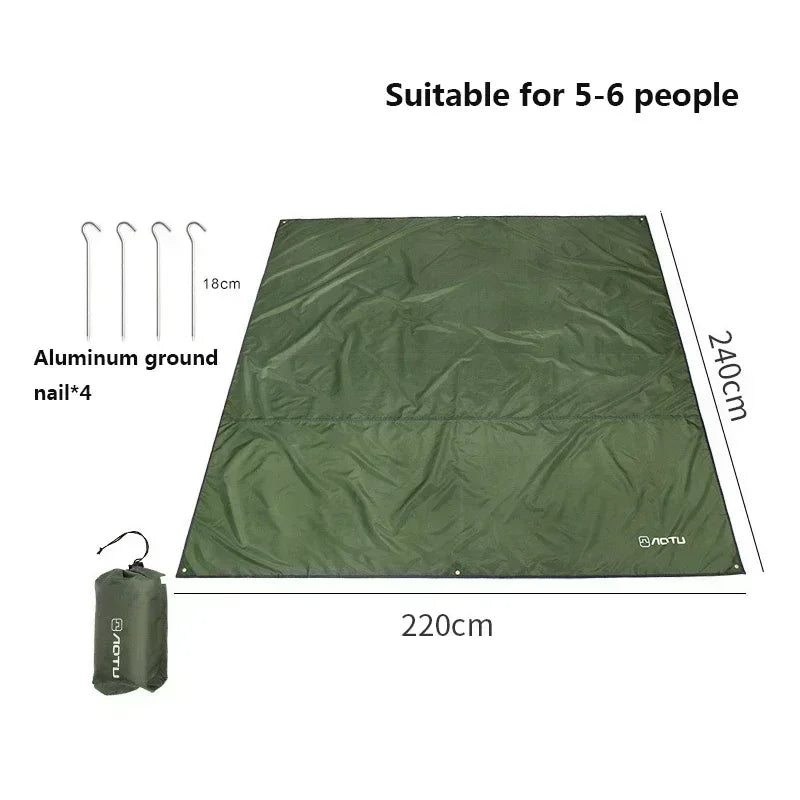 Waterproof Tent Tarp & Sun Shade Shelter – Camping & Outdoor Cover