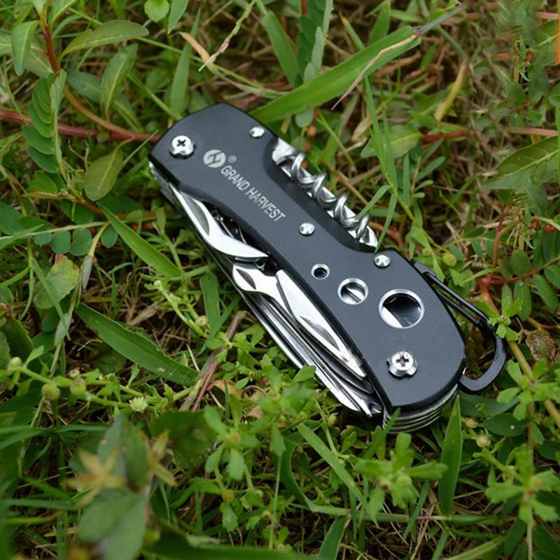 11-in-1 Multitool Folding Survival Knife – Outdoor Camping & Hunting Gear