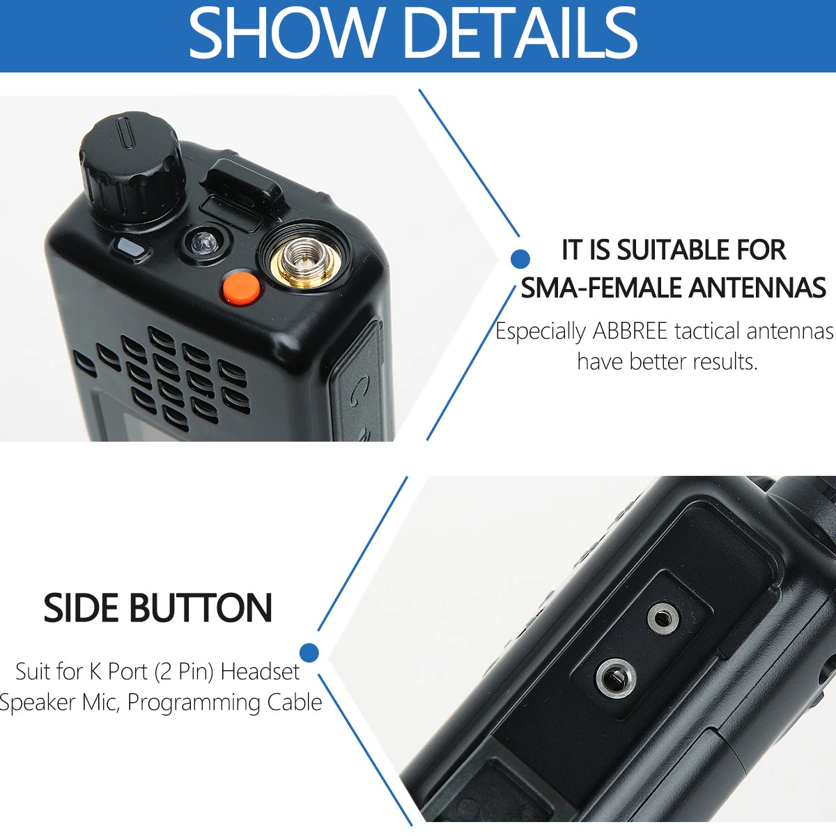 Walkie-talkie Baofeng AR-152 de 15 W, potente radio bidireccional CB, batería de 12000 mAh, transceptor táctico de largo alcance AN PRC-152 de doble banda