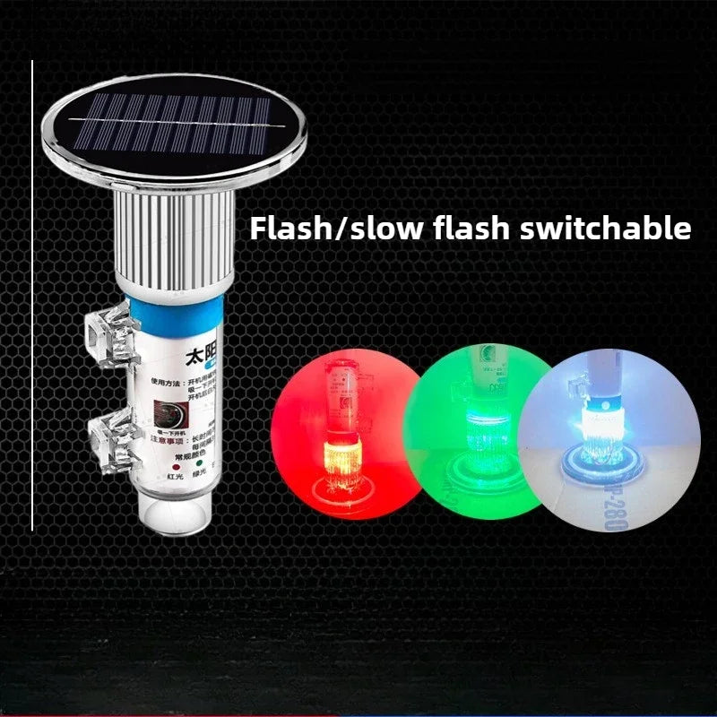Solar-Powered Emergency Signal Light – IPX7 Waterproof LED Warning Beacon (No Battery Charging Needed) | BasicSurvivalGear.com