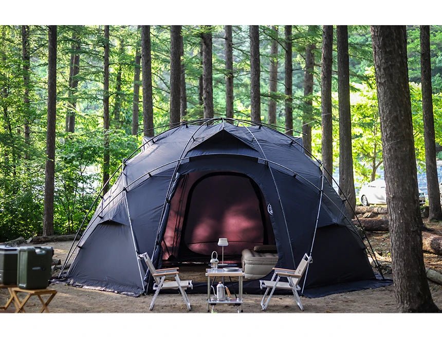 MOBI GARDEN Camping Tent Commander Dome Tent Shelter Waterproof Windproof Ultra - light 70D Nylon 160/185/245CM - BSG