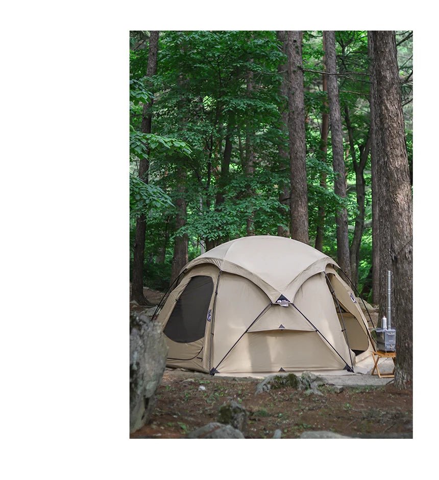 MOBI GARDEN Camping Tent Commander Dome Tent Shelter Waterproof Windproof Ultra - light 70D Nylon 160/185/245CM - BSG