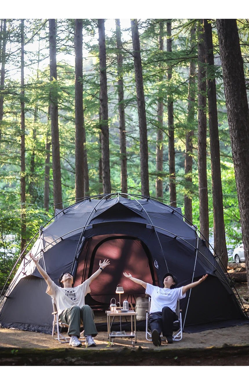 MOBI GARDEN Camping Tent Commander Dome Tent Shelter Waterproof Windproof Ultra - light 70D Nylon 160/185/245CM - BSG