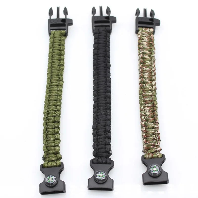 Paracord Bracelet - Multi-Functional Braided Bracelet, 7-Strand Paracord Outdoor Survival Emergency Wrist Cord/Bracelet