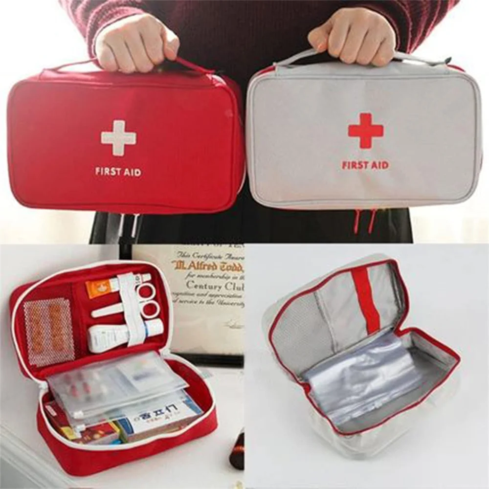 Bolsa de mano compacta para primeros auxilios y traumatismos de emergencia