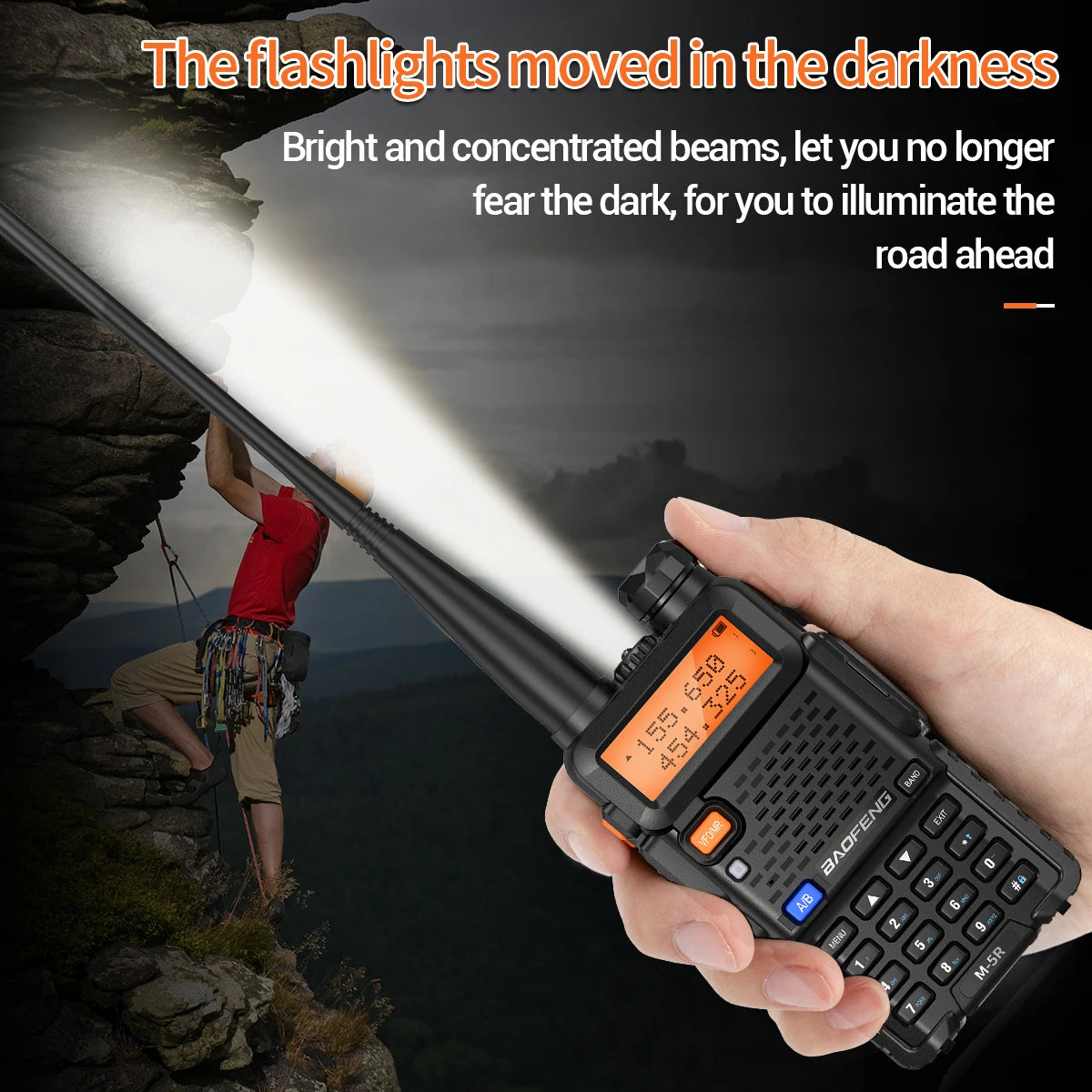 Baofeng M-5R 8W Multi-Band Walkie Talkie