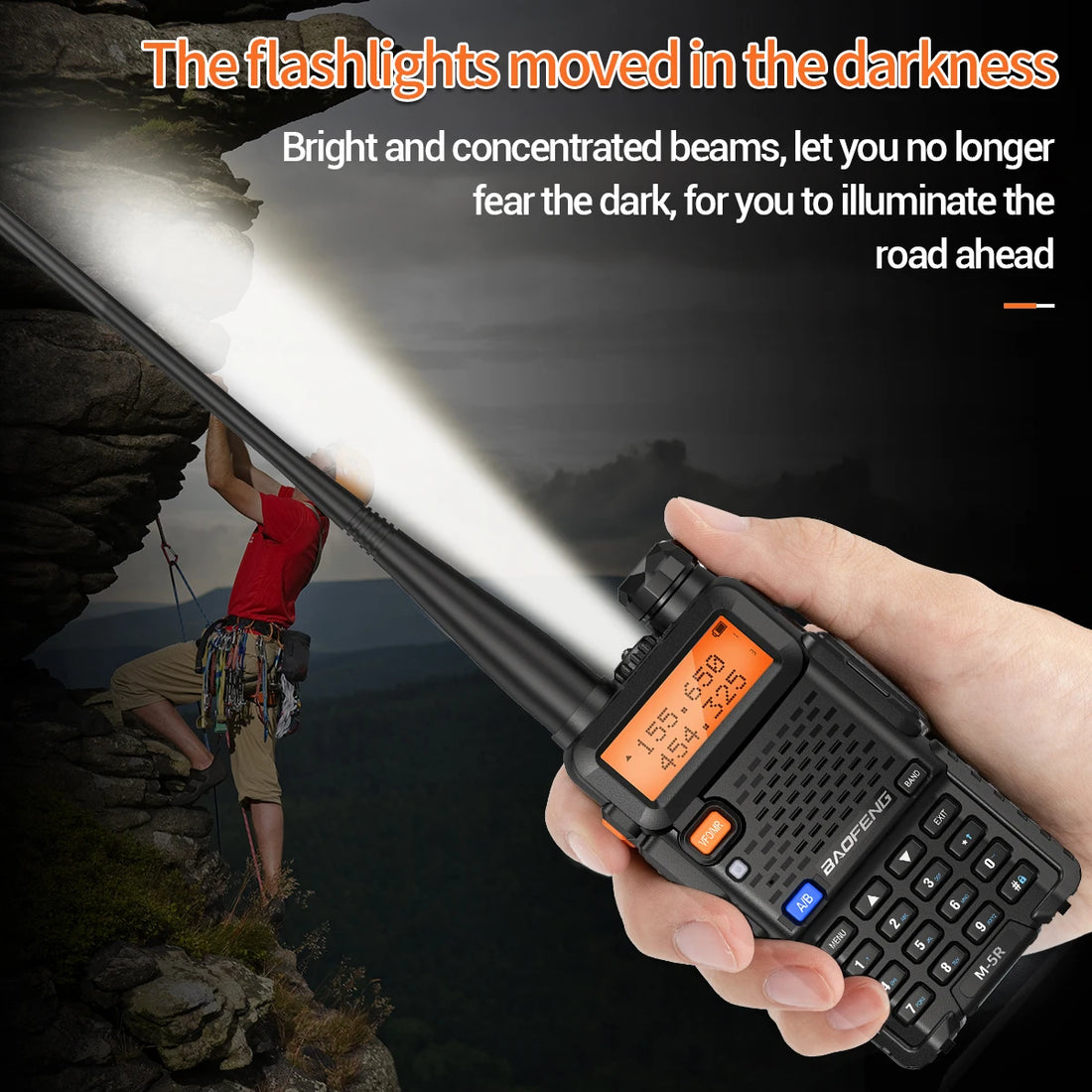 Baofeng M-5R 8W Multi-Band Walkie Talkie