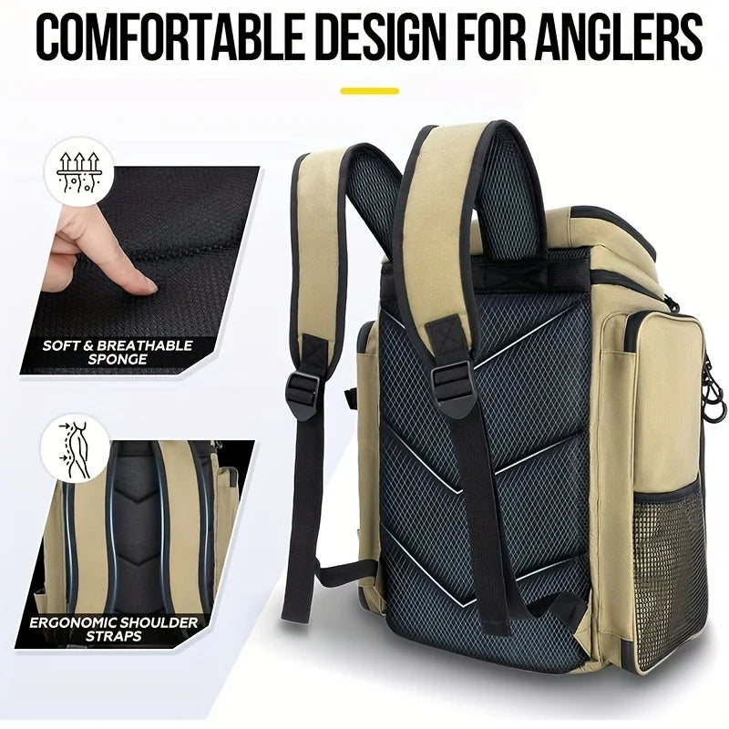 Survivalist Outdoor Storage Backpack – Tactical Hiking Daypack with Utility Pockets