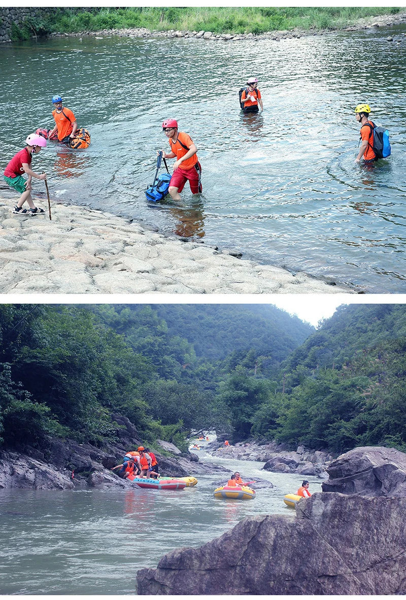 30L Waterproof Dual-Compartment Backpack – Heavy-Duty PVC Outdoor Survival Pack | BasicSurvivalGear.com