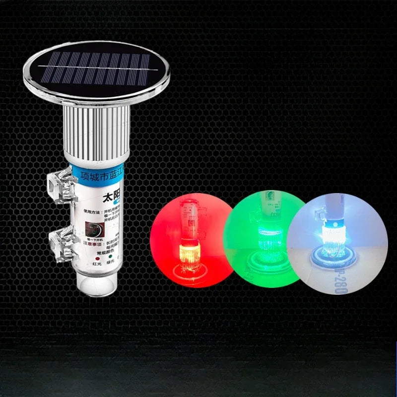 Solar-Powered Emergency Signal Light – IPX7 Waterproof LED Warning Beacon (No Battery Charging Needed) | BasicSurvivalGear.com