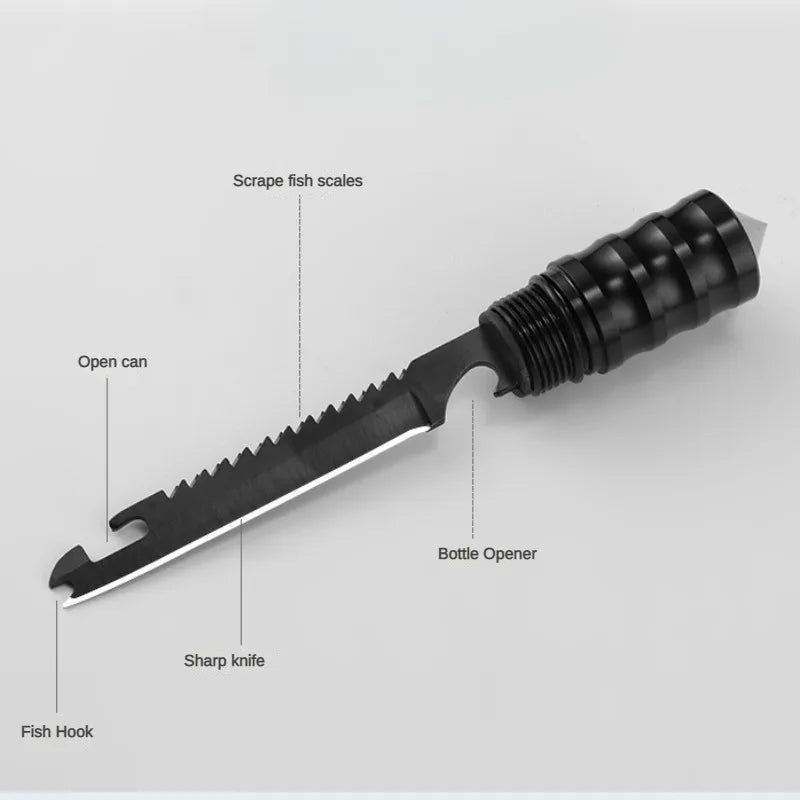 Folding Multi-Function Survival Engineering Shovel