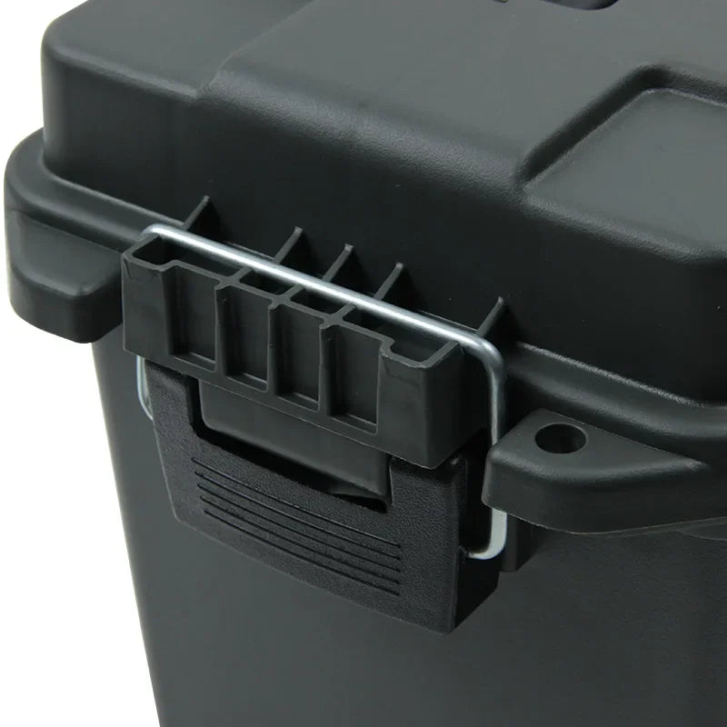 Heavy-Duty Ammo Storage Crate – Polypropylene Survival Gear Box (Model AMMO Series) | BasicSurvivalGear.com