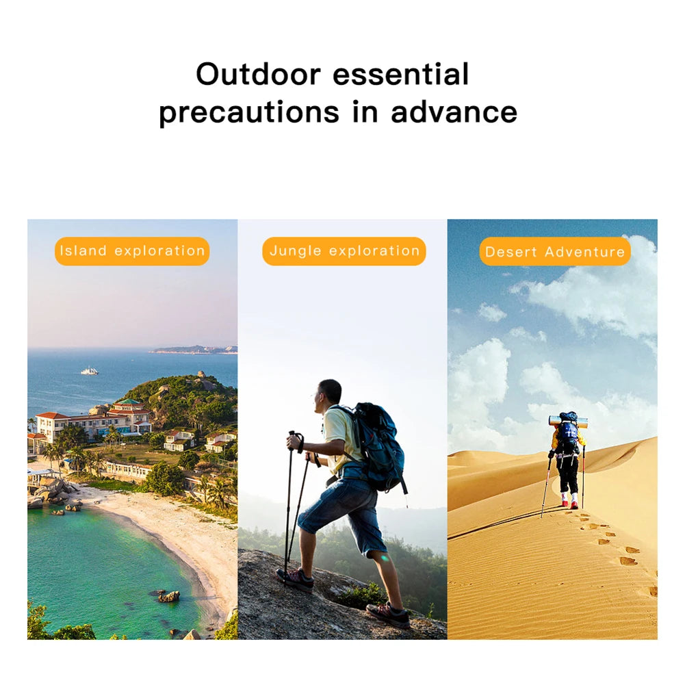 Radio meteorológica de emergencia NOAA de 12000 mAh: energía solar/manivela, linterna, lámpara de lectura y banco de energía