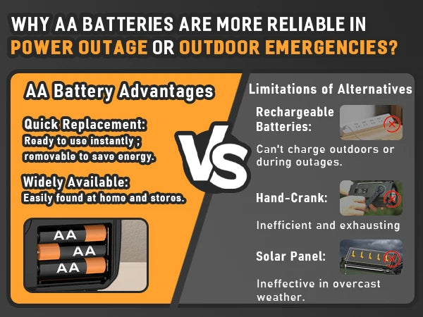 3000mAh Portable Emergency Solar Power Radio Hand Crank Charging AM/FM Weather Radio Led Reading Flashlight Bank Phone Charger