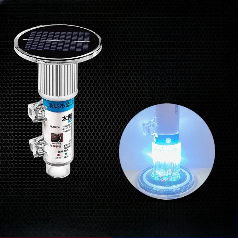 Solar-Powered Emergency Signal Light – IPX7 Waterproof LED Warning Beacon (No Battery Charging Needed) | BasicSurvivalGear.com