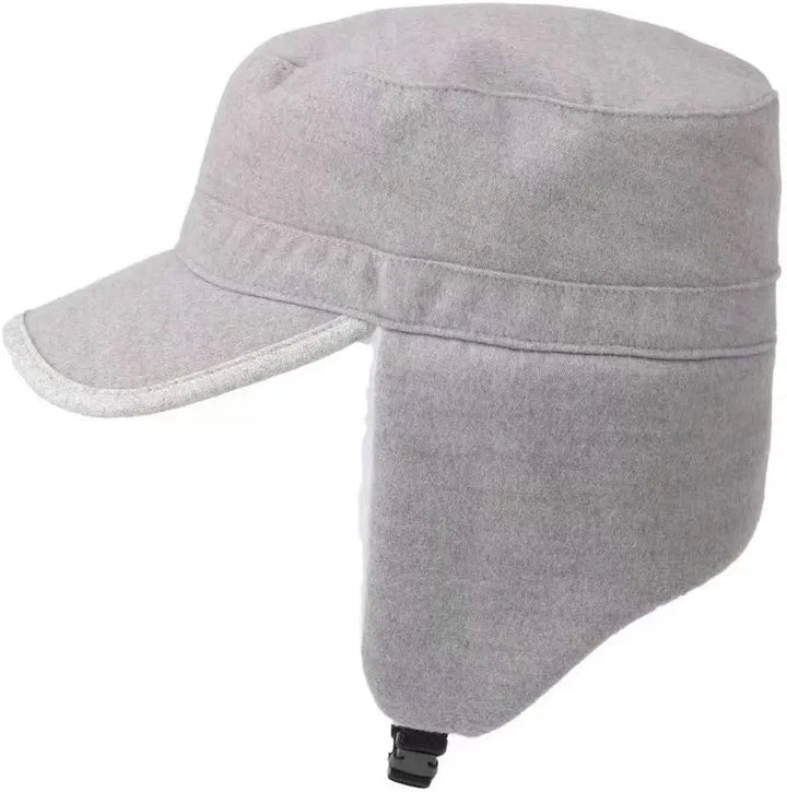 Men’s Winter Trapper Bomber Hat – Warm Cotton Earflap Hat with Chin Strap | BasicSurvivalGear.com