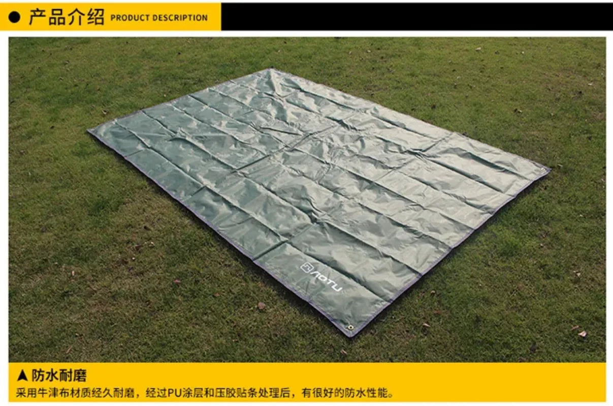 Waterproof Tent Tarp & Sun Shade Shelter – Camping & Outdoor Cover