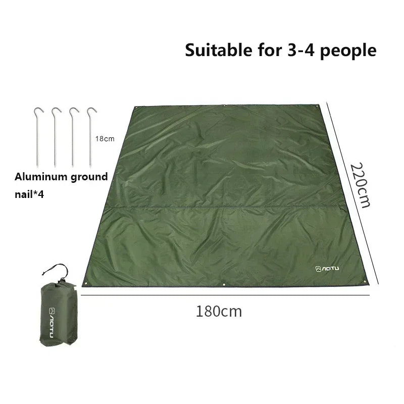 Waterproof Tent Tarp & Sun Shade Shelter – Camping & Outdoor Cover