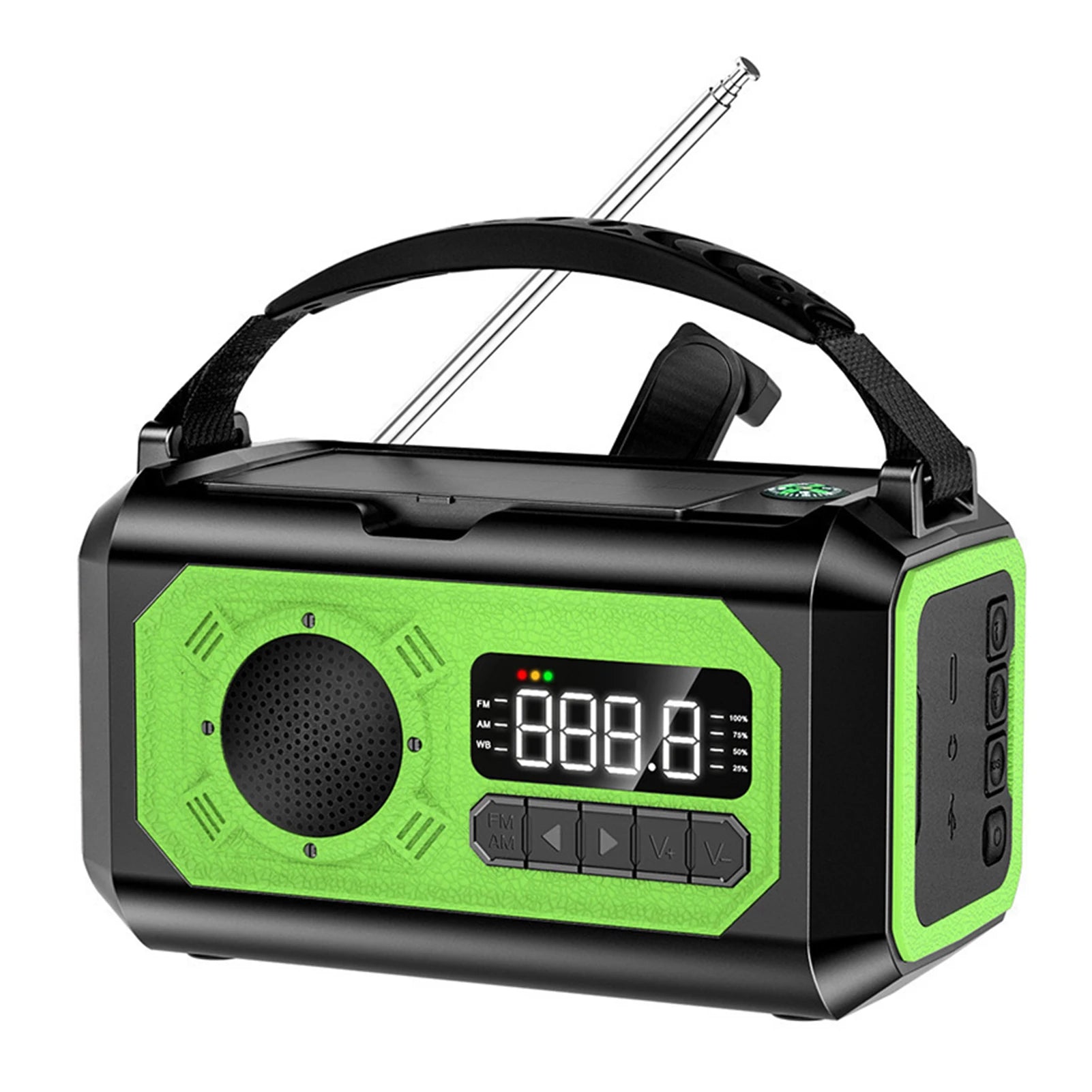 Portable AM/FM Emergency Radio – Battery-Powered Compact Radio for Home, Travel & Preparedness
